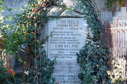 Lám Béla sírja – wikipedia.org